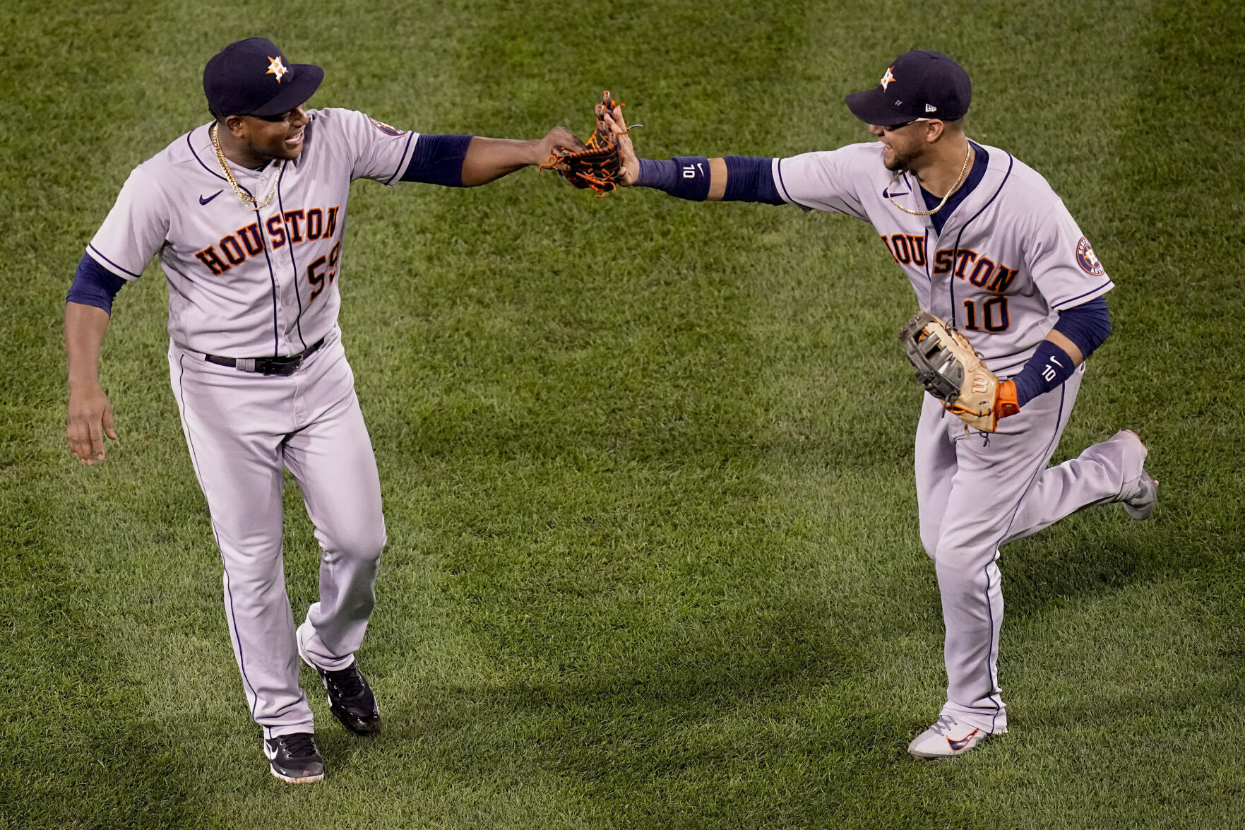 APTOPIX ALCS Astros Red Sox Baseball